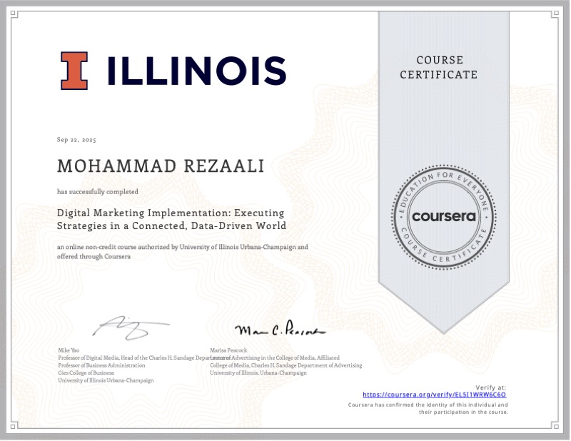 Certificazioni related visual