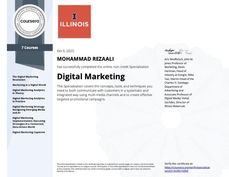 Certificazioni related visual