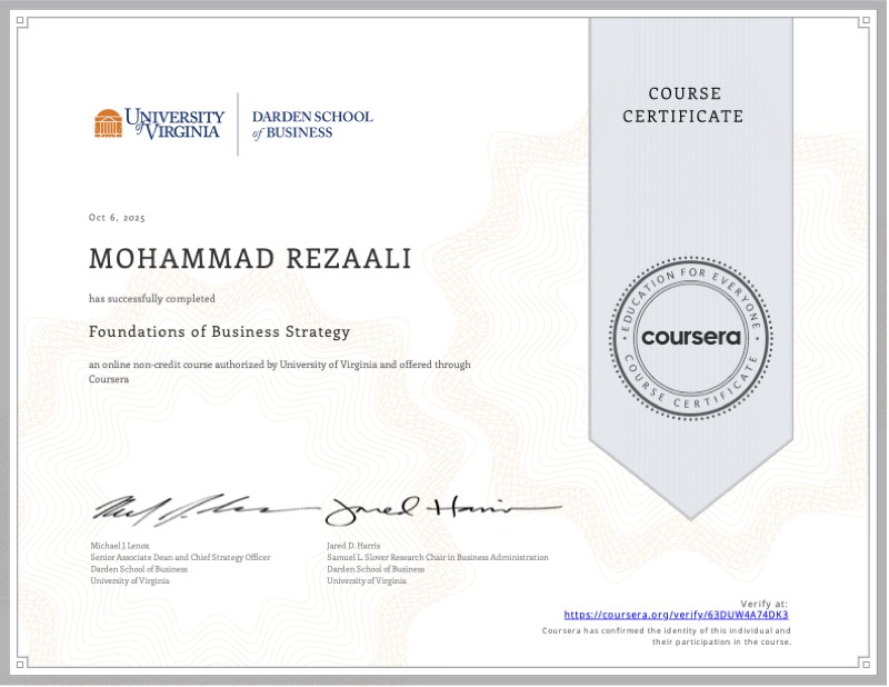 Certificazioni related visual