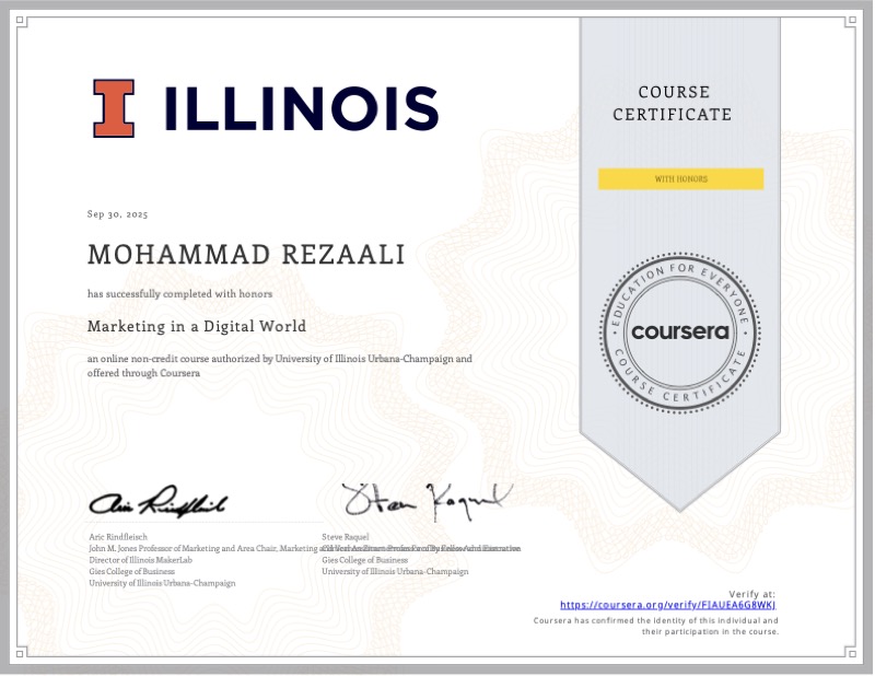 Certificazioni related visual